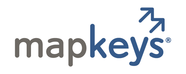 MapKeys logo, analytics to track your organization’s revenue cycle performance