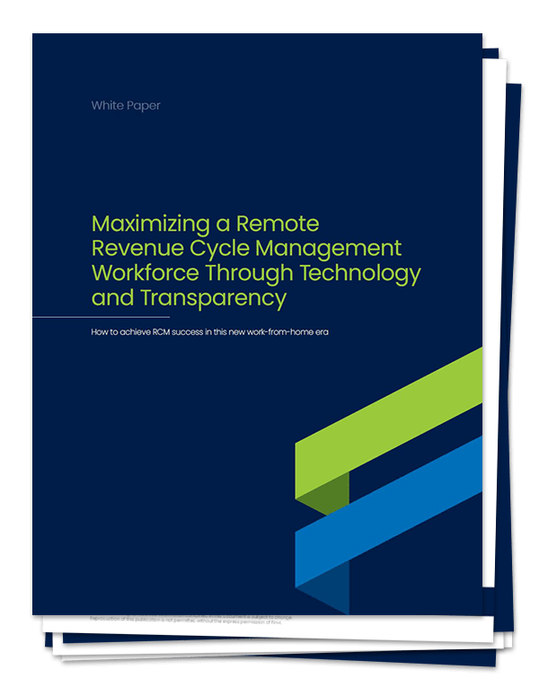 Maximizing a remote RCM workforce through technology and transparency whitepaper thumbnail