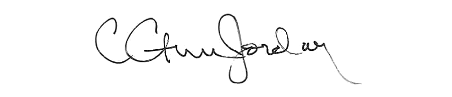 Ann Jordan signature